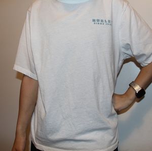 Mens White Hurley Tee